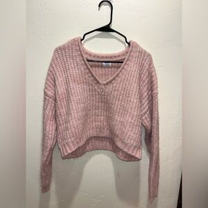 Cotton On Soft Pink V-Neck Sweater